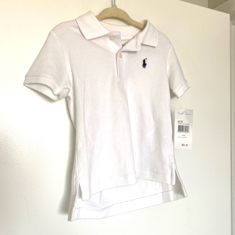 White Ralph Lauren Polo for 18m